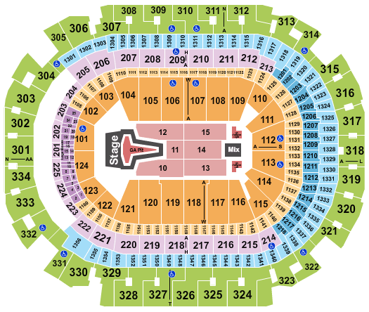 American Airlines Center Phil Wickham Seating Chart